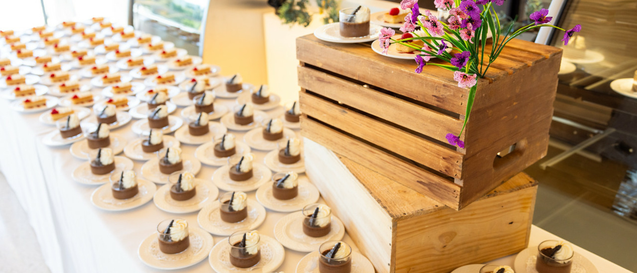 desserts at Hancher