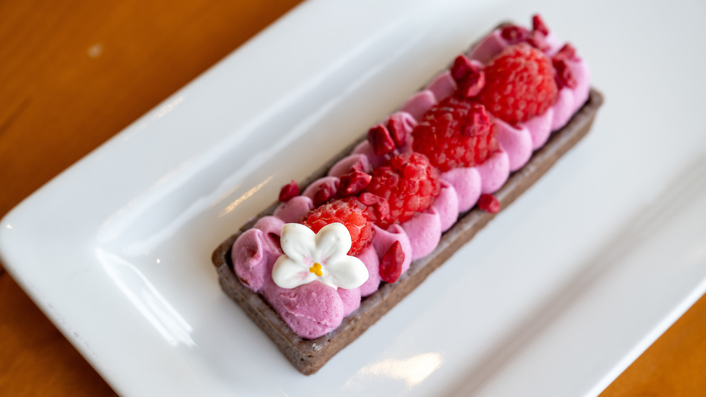 spring catering dessert at Hancher 2025